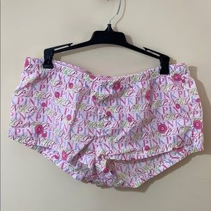 Victoria’s Secret PINK Sleep Shorts Size Medium